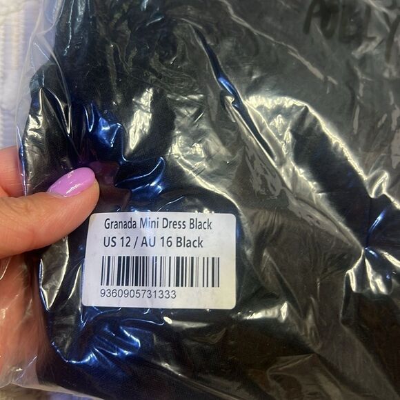 PRINCESS POLLY - GRANADA MINI DRESS BLACK - Picture 4 of 5